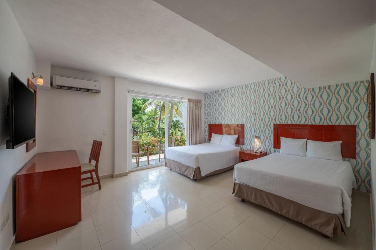 Hotel Dos Playas Faranda Cancún Exteriör bild