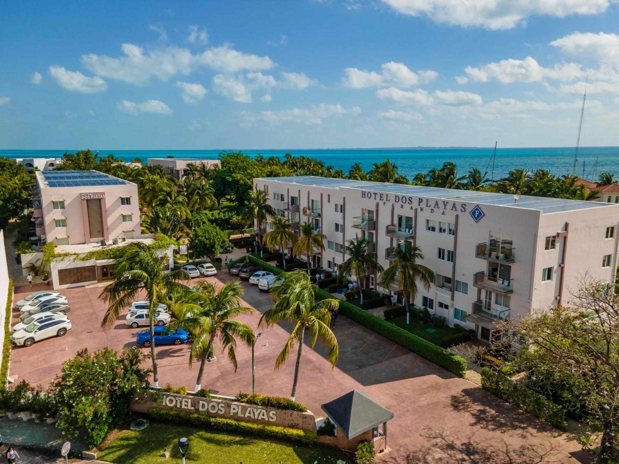 Hotel Dos Playas Faranda Cancún Exteriör bild